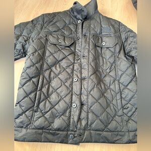 The North Face Men's Quilted Puffer Jacket - Dark Gray